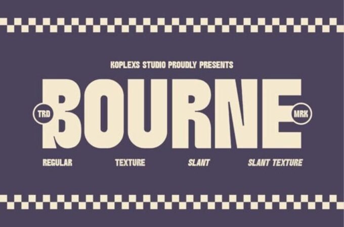 Bourne Font
