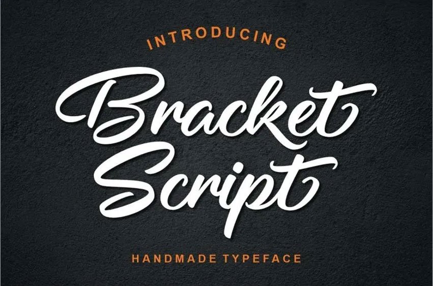 Bracket Font