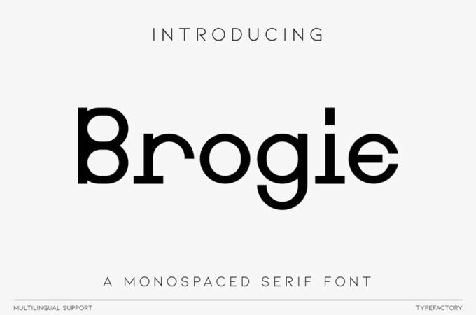 Brogie Font