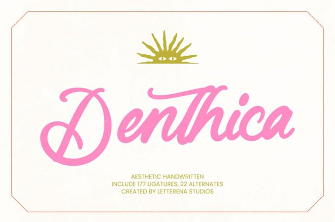 Denthica Font