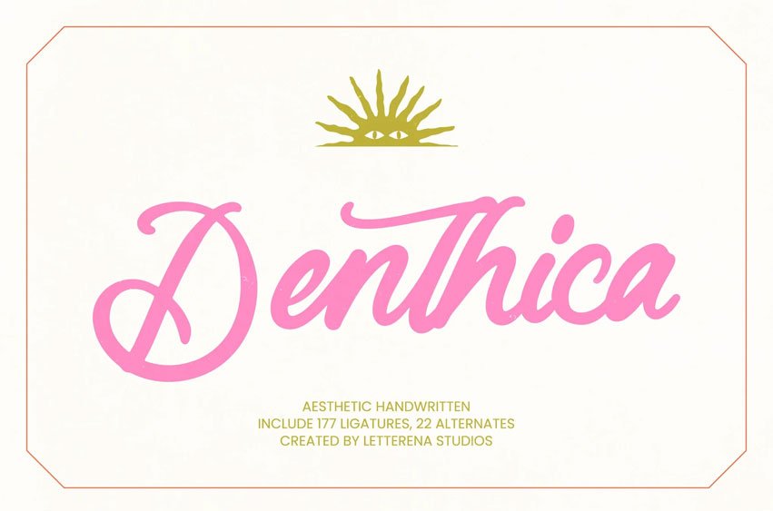Denthica Font