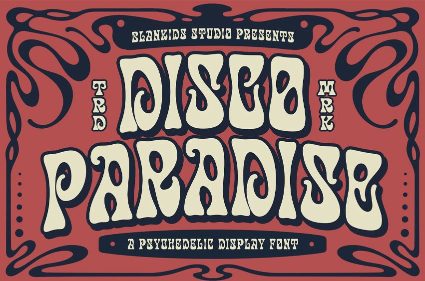 Disco Paradise Font