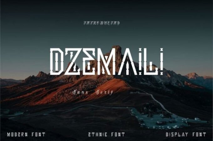 Dzemaili Font