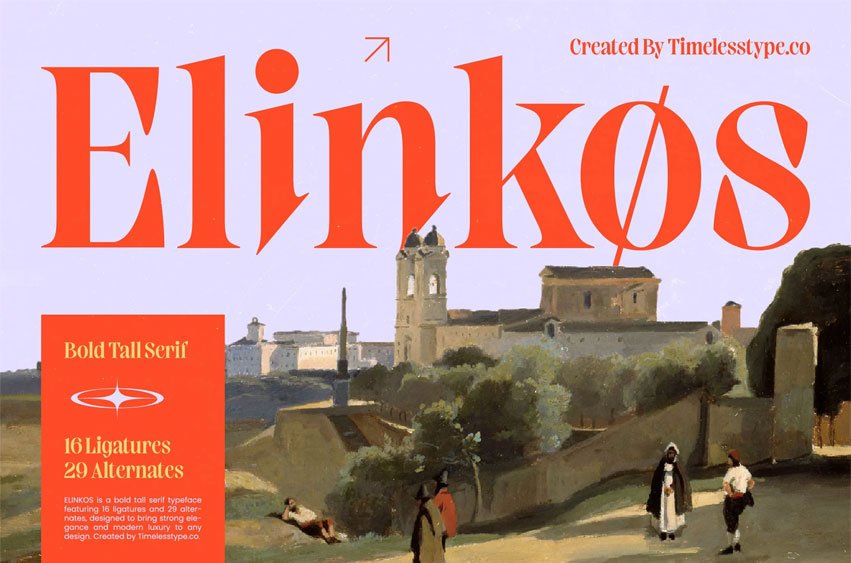Elinkos Font