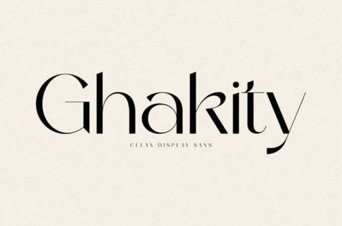 Ghakity Font