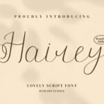 Hairey Font