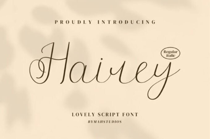 Hairey Font