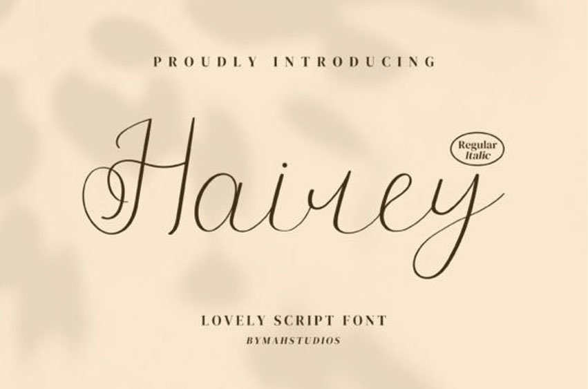 Hairey Font