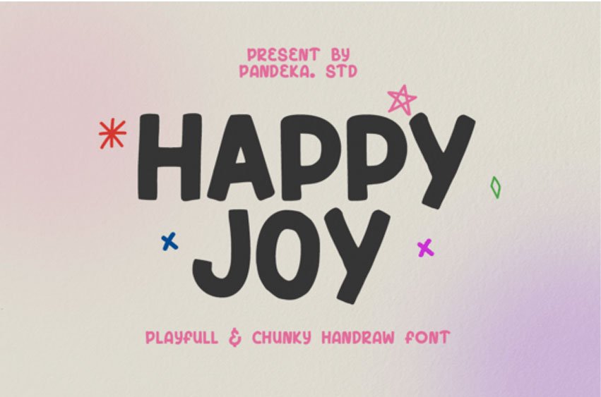 Happy Joy Font