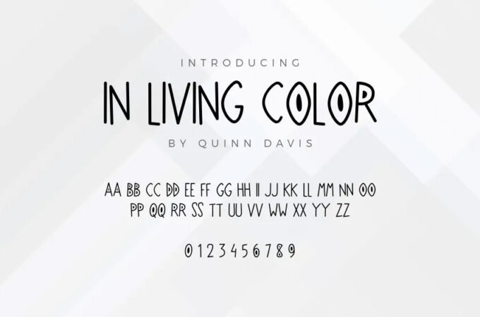 In Living Color Font