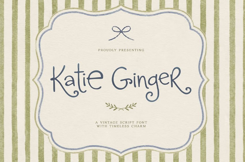 Katie Ginger Font