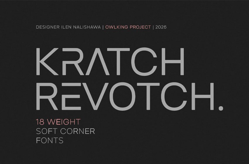Kratch Revotch Font