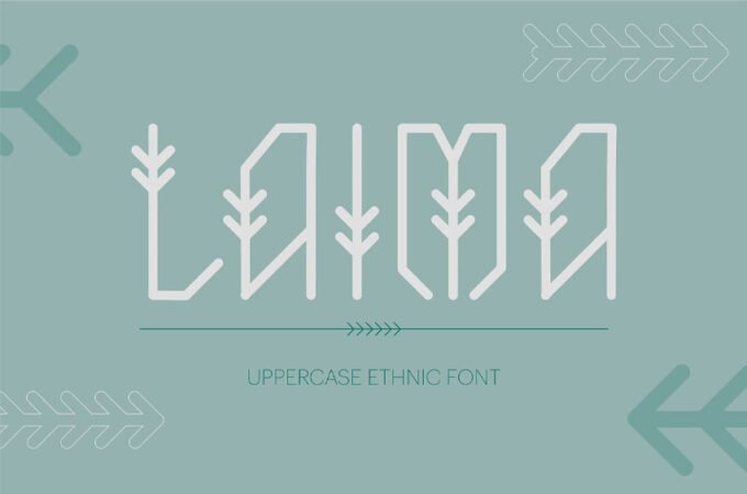 Laima Uppercase Font