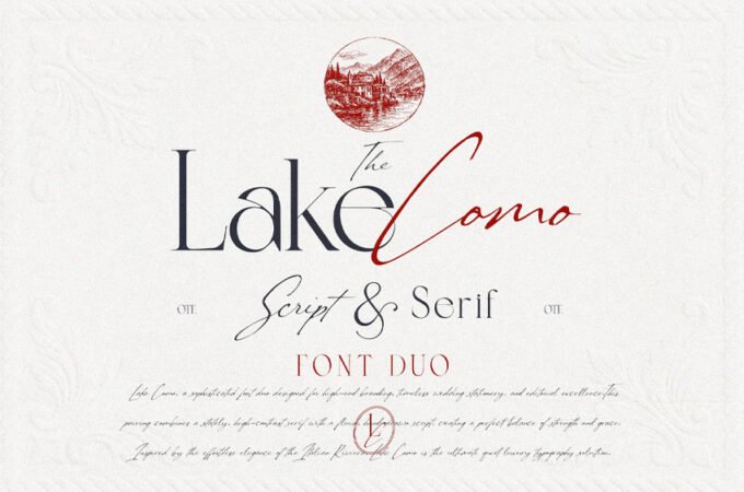 Lake Como Font