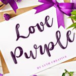 Love Purple Font