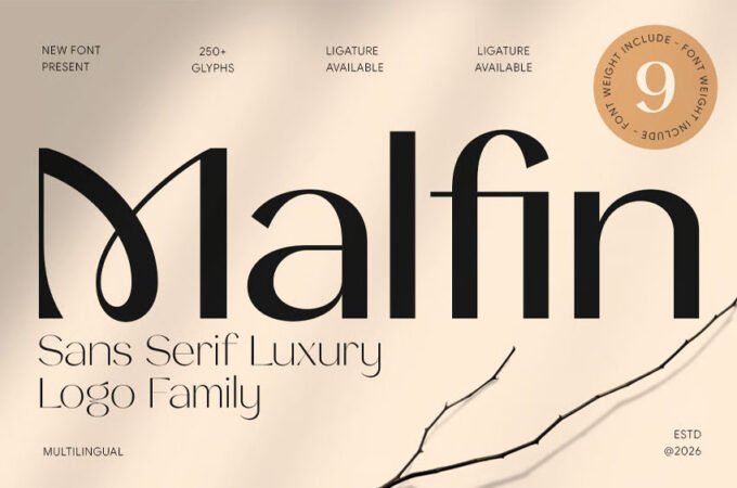 Malfin Font