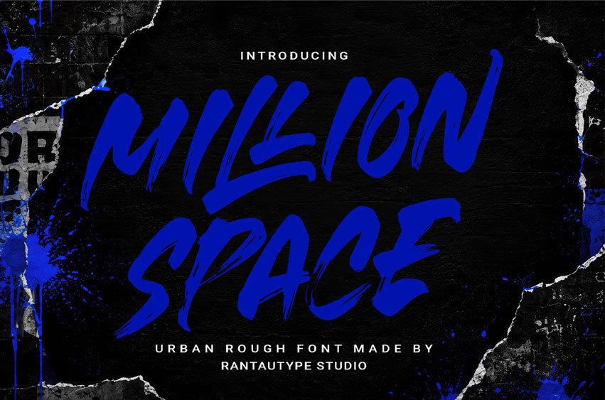 Million Space Font