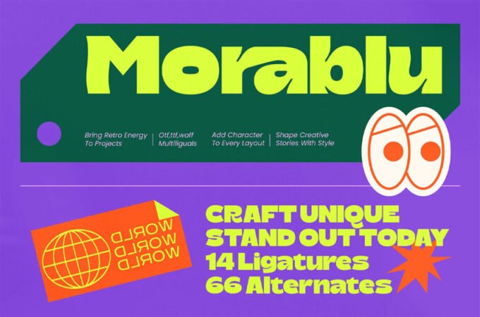 Morablu Font