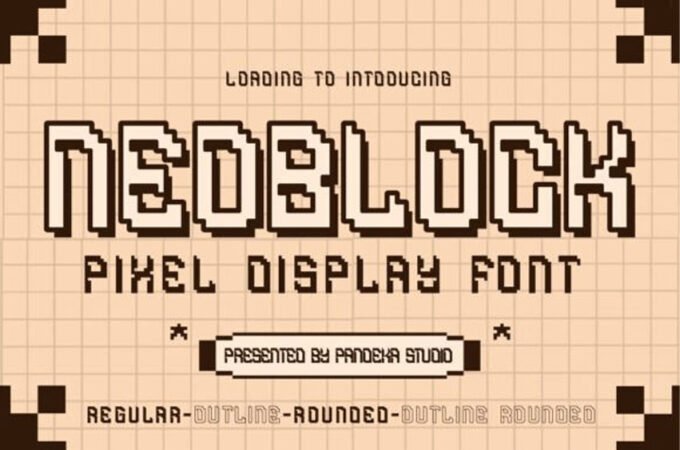 Neoblock Font