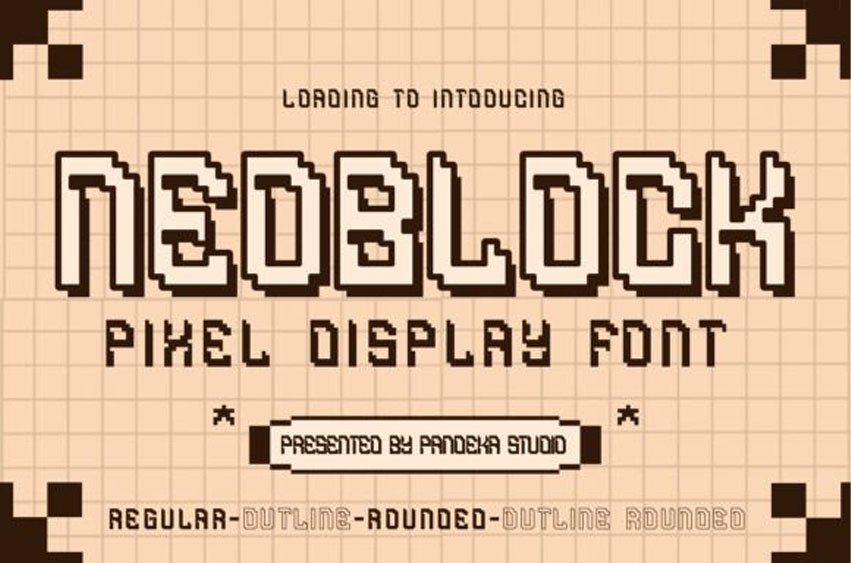 Neoblock Font