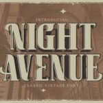 Night Avenue Font