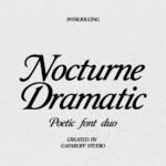 Nocturne Dramatic Font