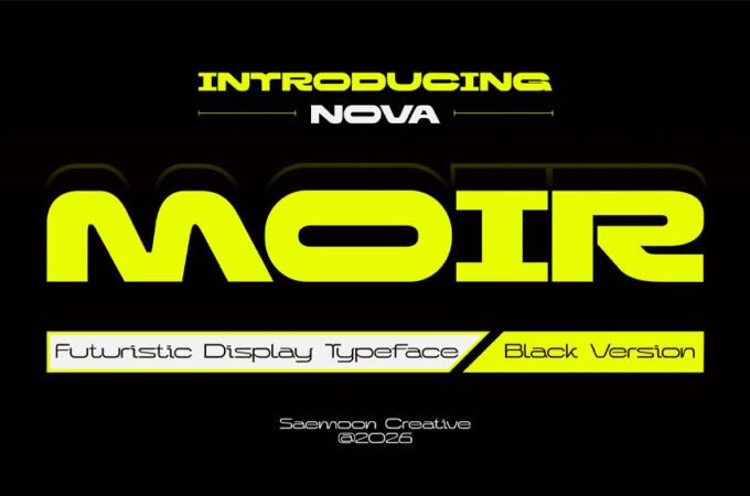 Nova Moir Font