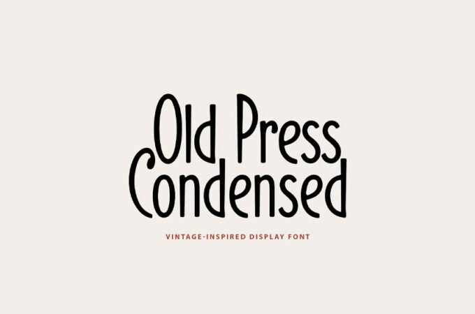 Old Press Font