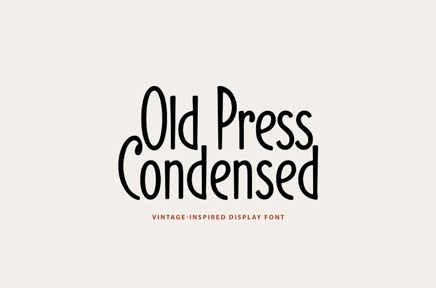 Old Press Font