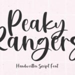 Peaky Rangers Font