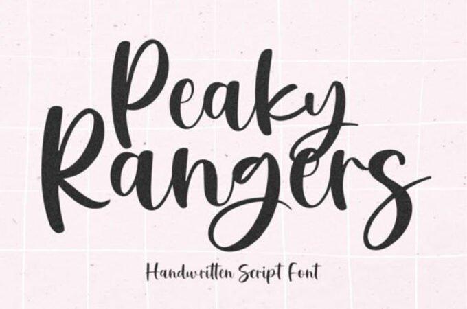 Peaky Rangers Font