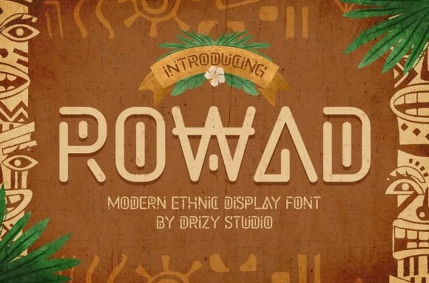 Rowad Font