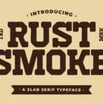 Rust Smoke Font