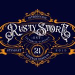 Rusty Store Font