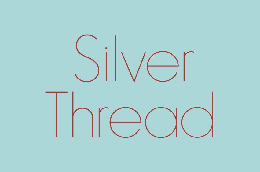 Silver Thread Font