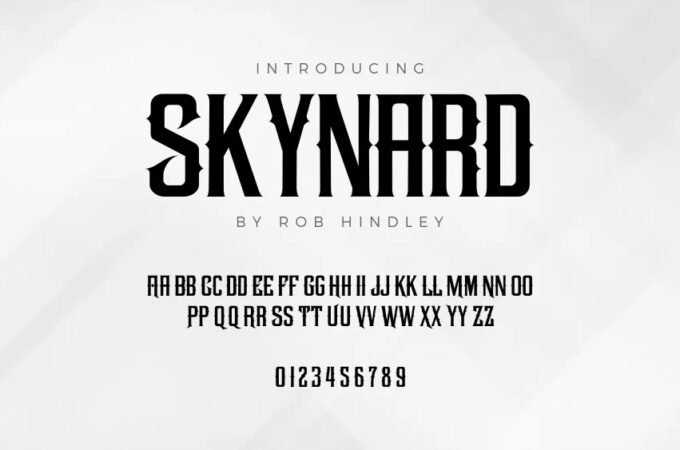 Skynard Font