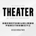 Theater Font