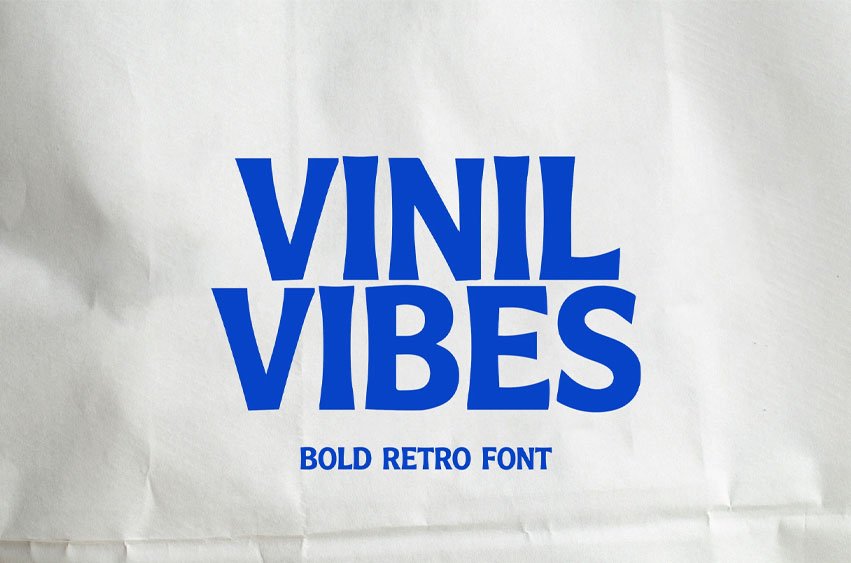 Vinil Vibes Font