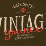 Vintage Grunge Font