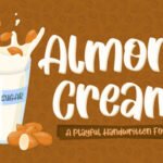Almond Cream Font