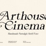 Arthouse Cinema Font