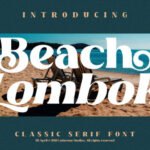 Beach Lombok Font