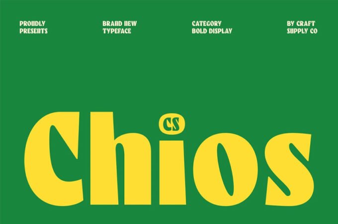 CS Chios Font