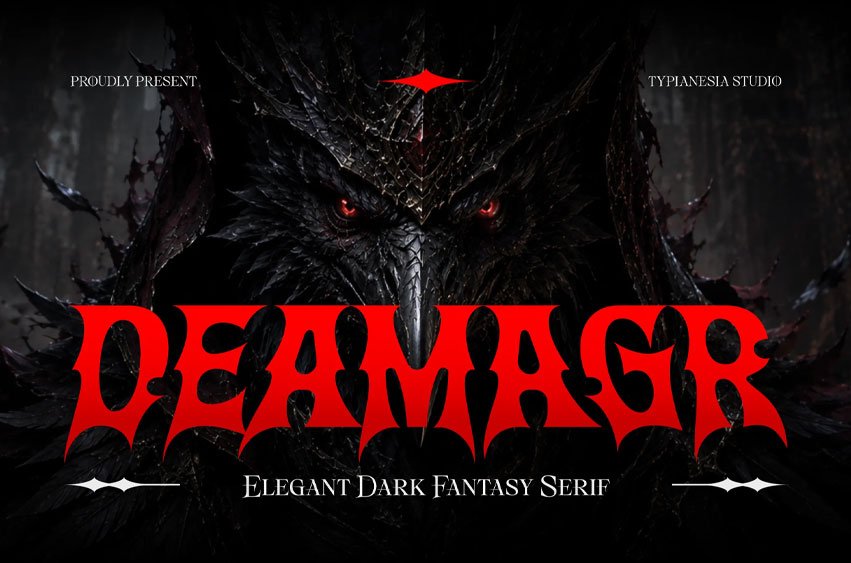 Deamagr Font