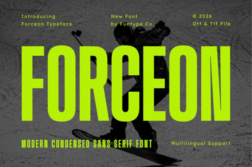 Forceon Font