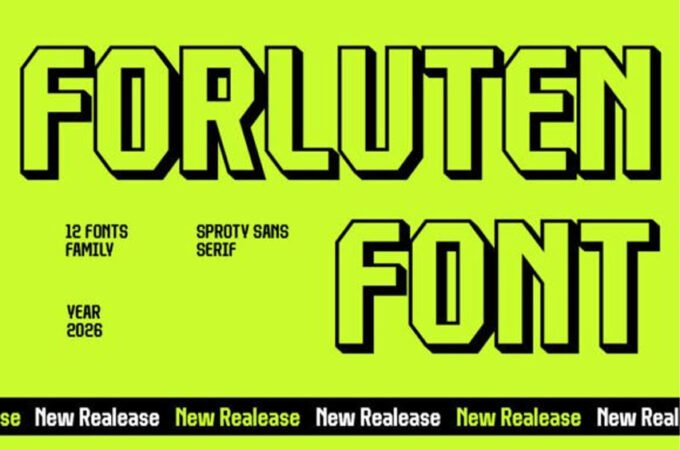 Forluten Font