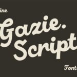 Gazie Script Font