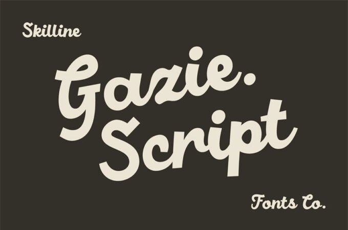 Gazie Script Font