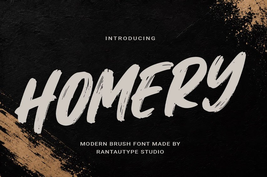 Homery Font