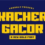 Kacher Gacor Font